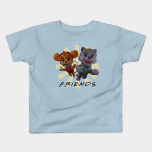 paw friends Kids T-Shirt
